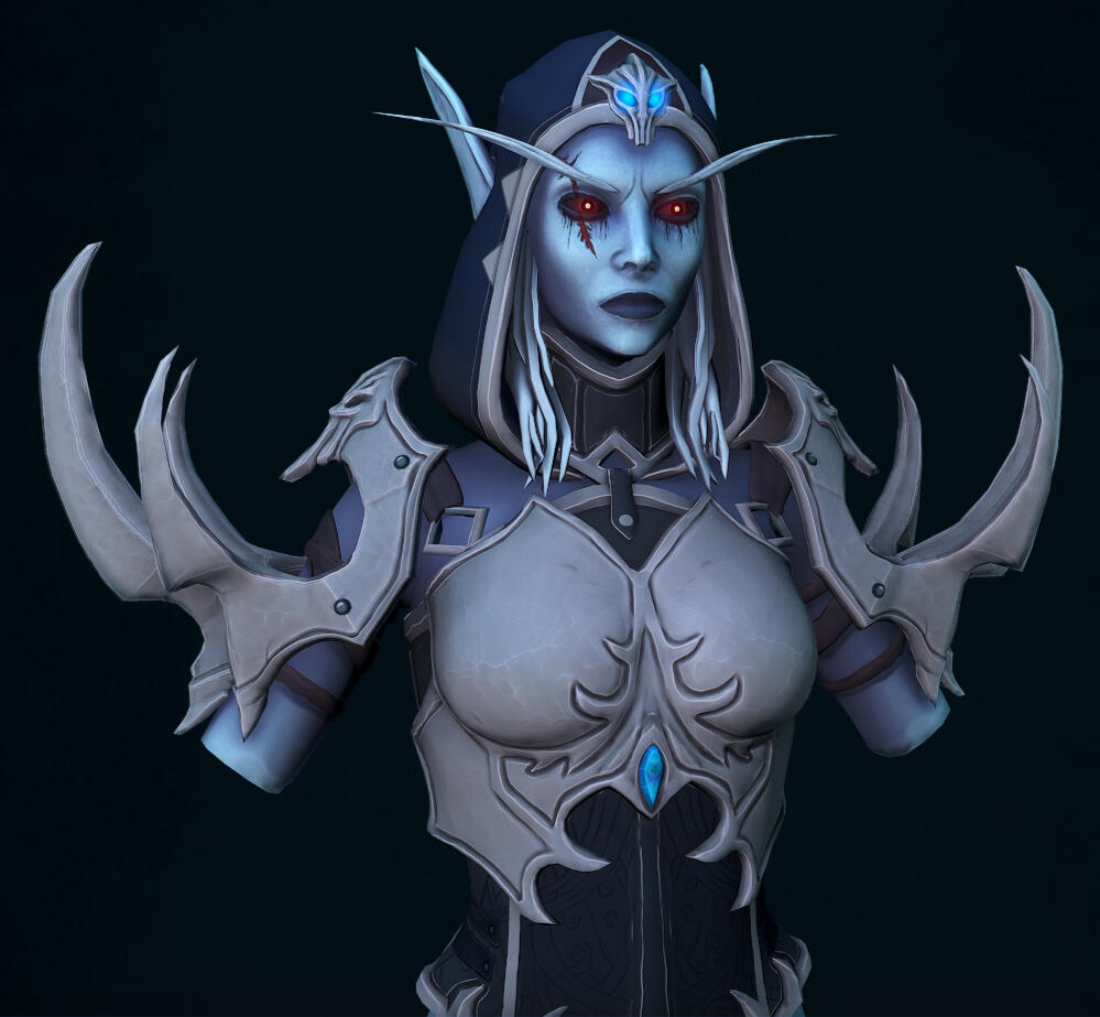 Sylvanas Windrunner – Fan Art Bust